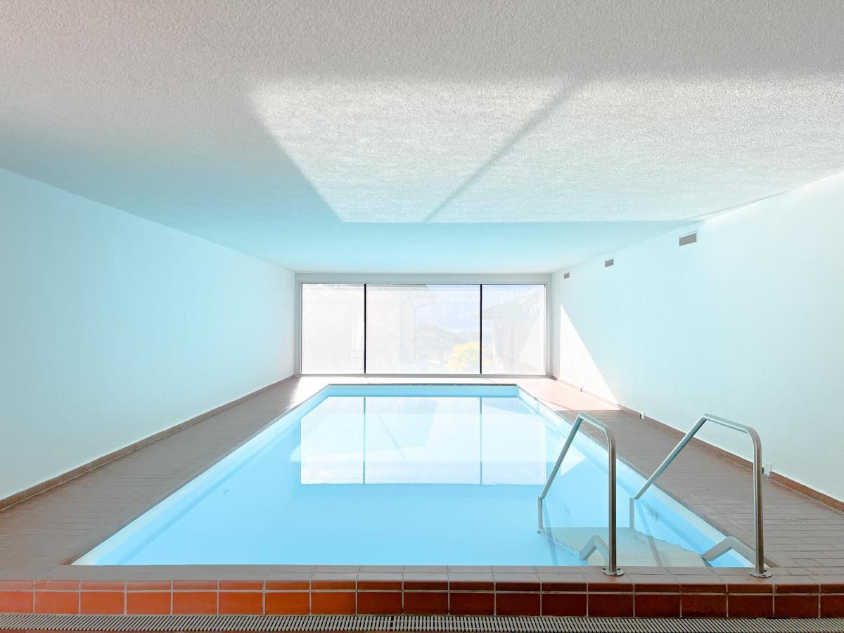 Bright Tiny Studio - Shared Pool & Sauna - Free Parking - Air Condition Muralto 외부 사진